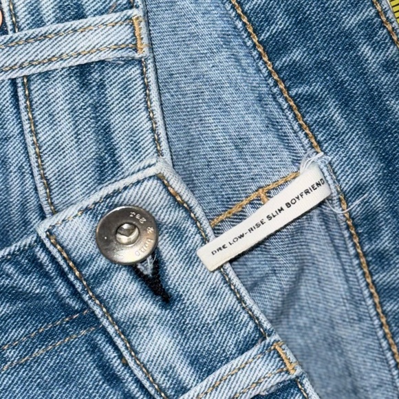rag & bone Light Blue Boyfriend Jeans - Picture 4 of 4